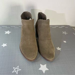 Dolce Vita Karsen Ankle Boots, Women's Size 8 M, Khaki